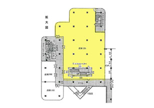 京都市営地下鉄烏丸線　丸太町駅　徒歩3分 （仮称）フィル・パーク京都丸太町　2階平面図